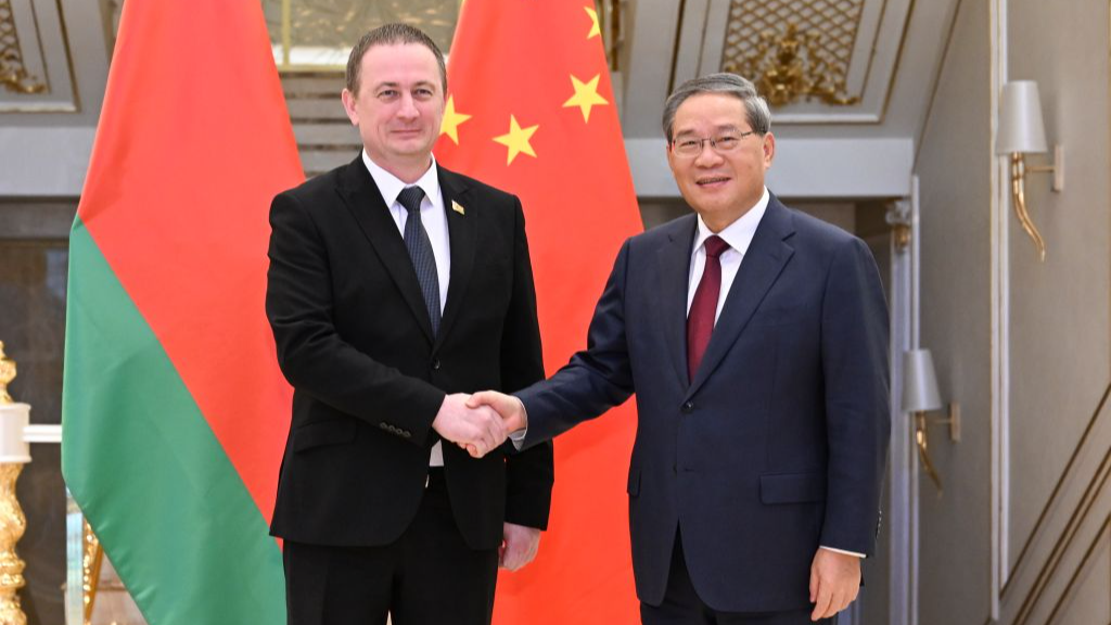 Premier Li: China ready to align development strategies with Belarus