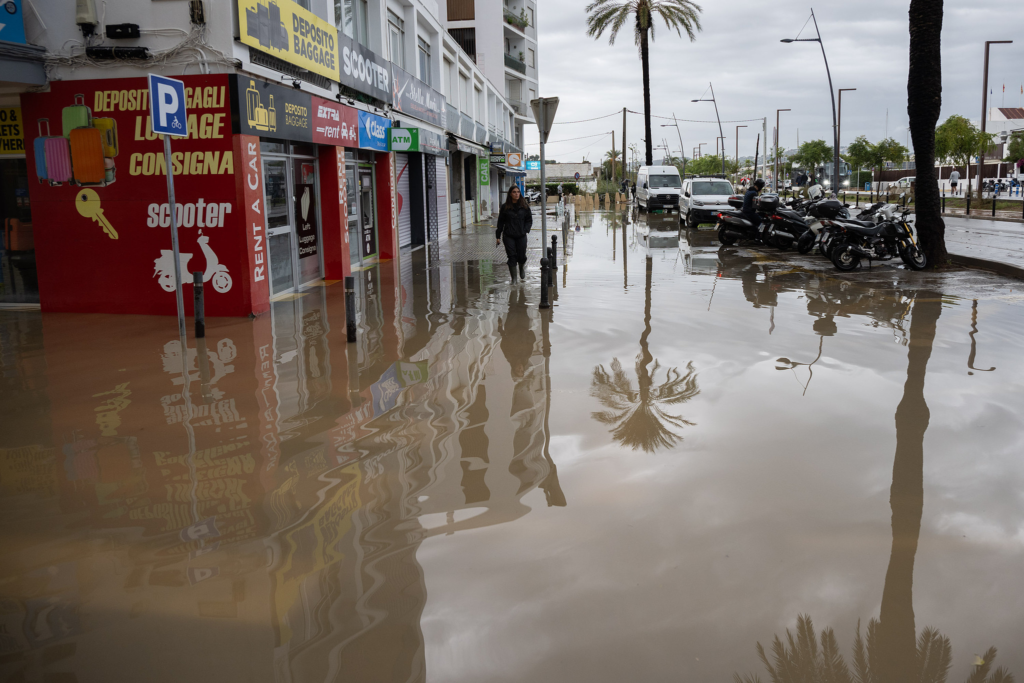 The streets of Ibiza, Balearic Islands, Spain, October 19, 2026. /VCG