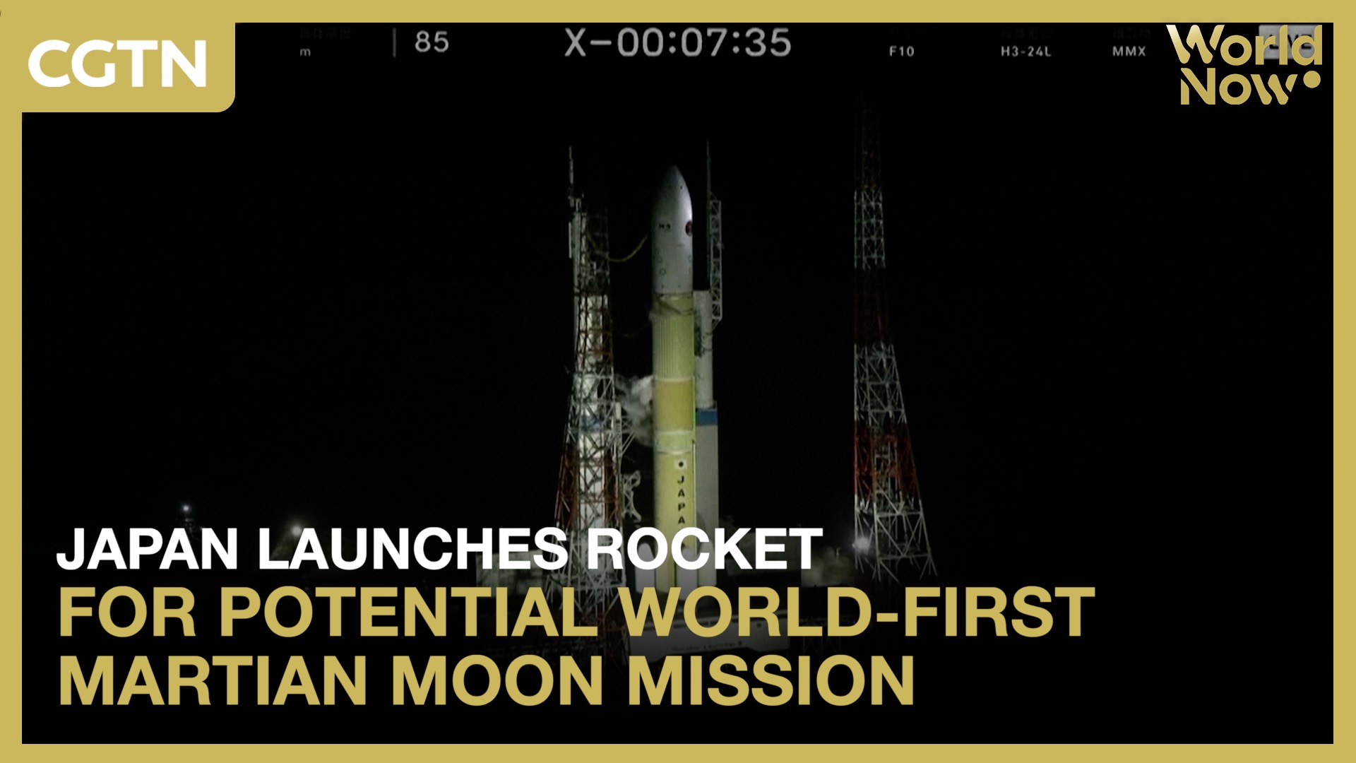 Japan launches rocket for potential world-first Martian moon mission