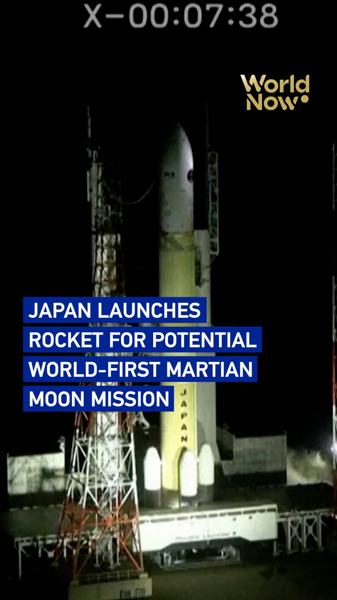 Japan launches rocket for potential world-first Martian moon mission