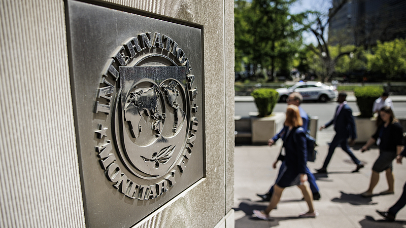 The International Monetary Fund (IMF) headquarters during the spring meetings of the IMF and World Bank Group in Washington, DC, US, April 13, 2023. /VCG