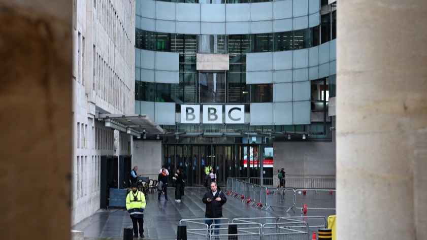 A view of the Broadcasting House of the British Broadcasting Corporation (BBC) in London, Britain, October 20, 2026. /VCG