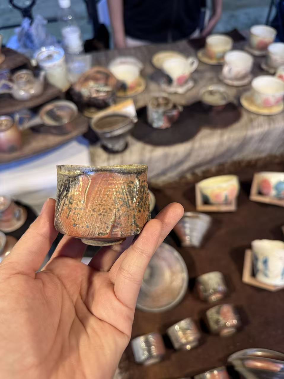 Ceramics designed and made by artists in Taoxichuan, Jingdezhen, east China. /CGTN