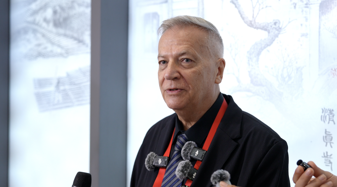 Tony Brown, Orchid Awards jury member. /CGTN