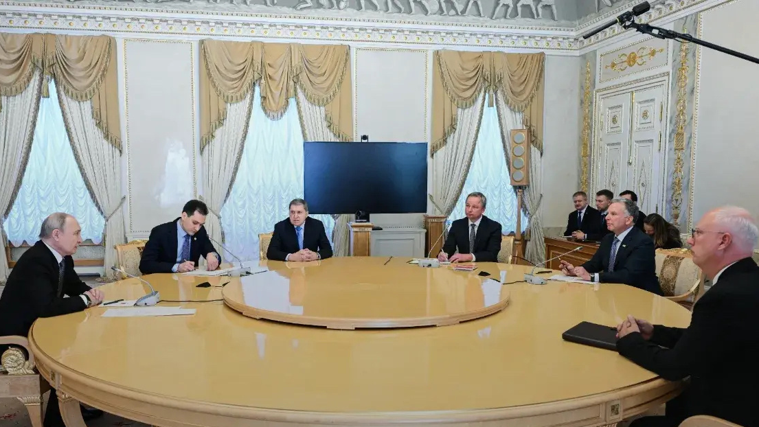 Putin meets with US envoy Witkoff for talks on Ukraine settlement