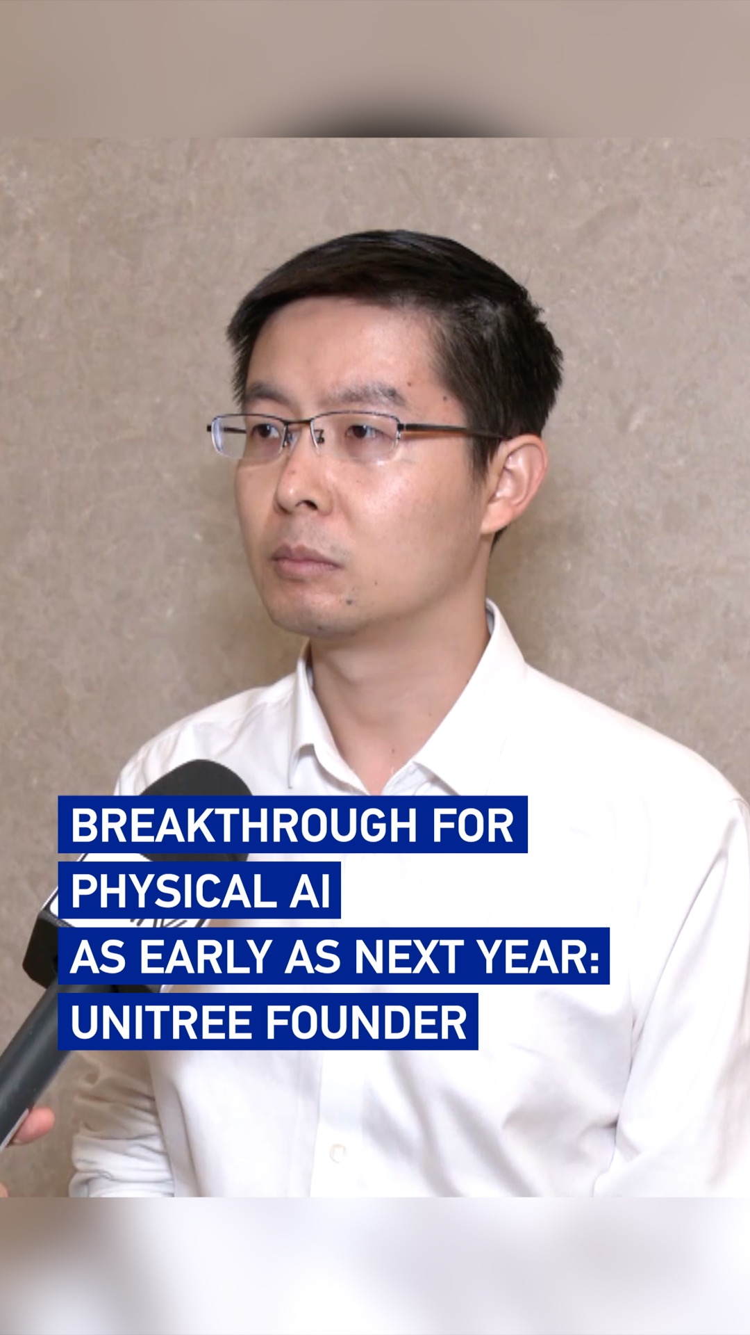 Breakthrough for physical AI as early as next year: Unitree founder 