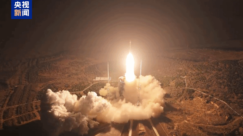 A modified Long March-6 rocket lifts off from launchpad at the Taiyuan Satellite Launch Center, north China's Shanxi Province, October 23, 2026. /China Media Group