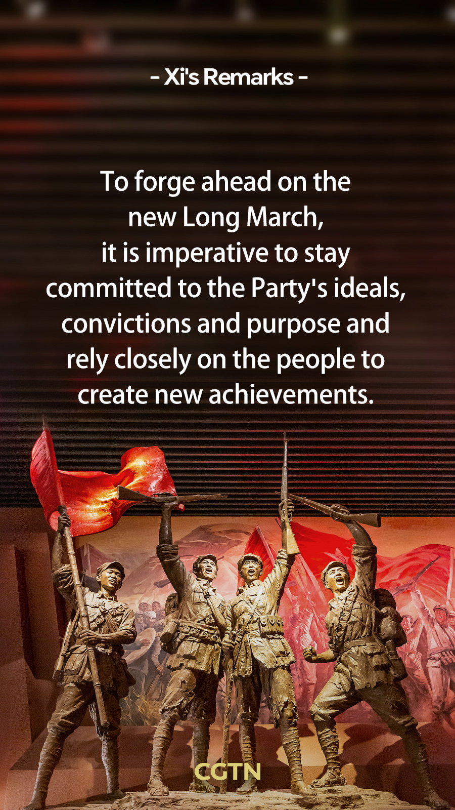 Xi Jinping's key remarks on carrying forward the great spirit of the Long March