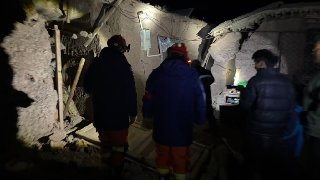 Regional fire and rescue brigade conducts inspections in Gangqie Township, Baqen County, southwest China's Xizang Autonomous Region, October 23, 2026. /Xinhua