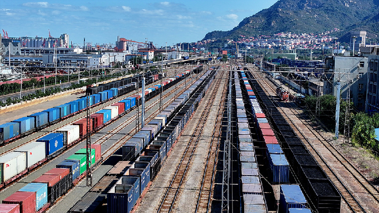 China-Europe freight train trips on eastern corridor hit record high
