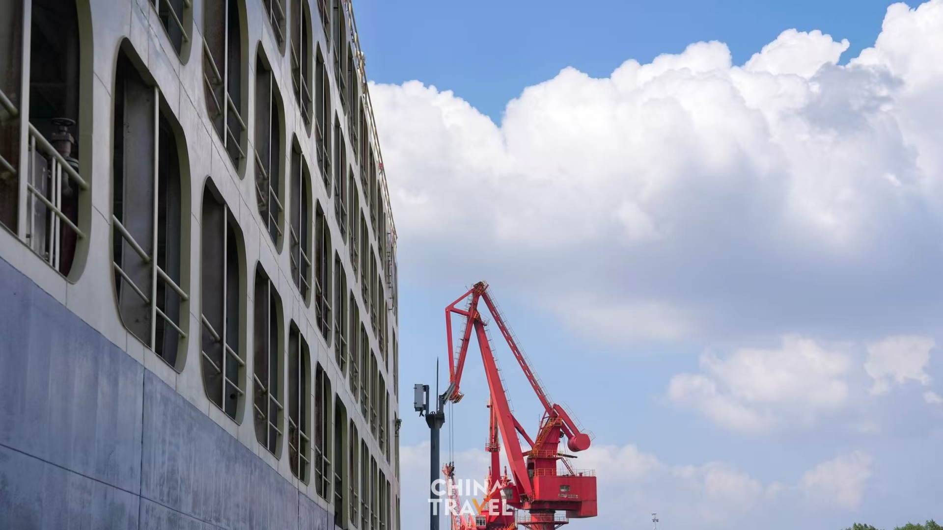 Wuhu port in Anhui, China/ CGTN
