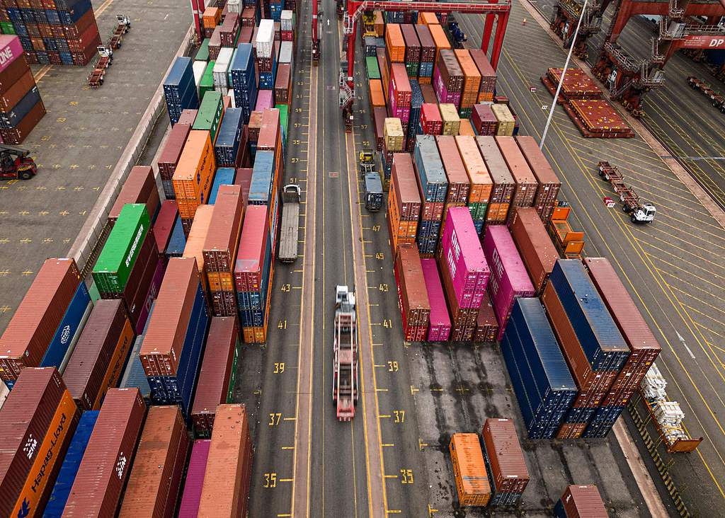 An aerial view of the Port of Callao near Lima, Peru, June 20, 2024. /VCG
