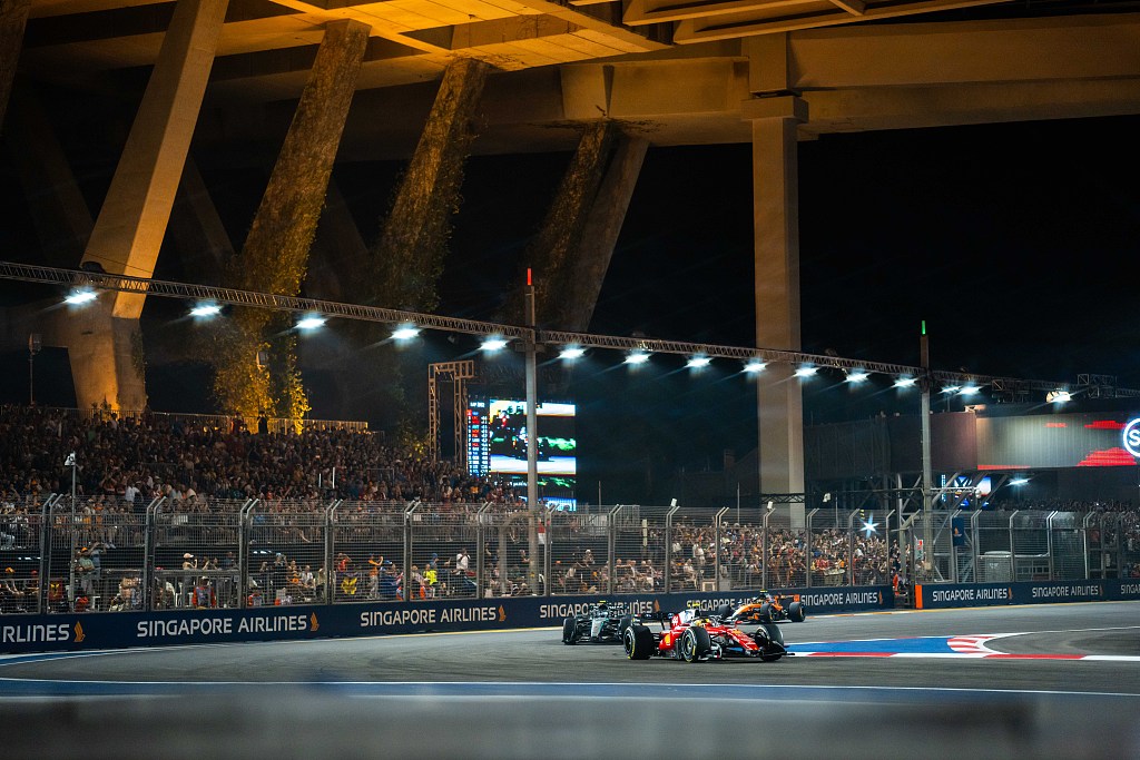 The Formula 1 Singapore Grand Prix takes place at the Marina Bay Street Circuit in Singapore, October 11, 2026. /VCG