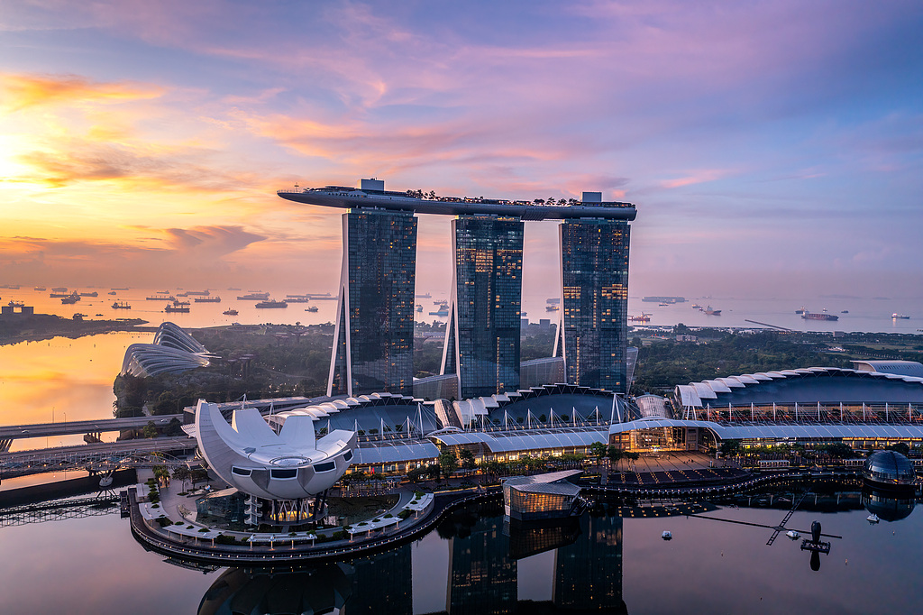 A view of Singapore's cityscape. /VCG
