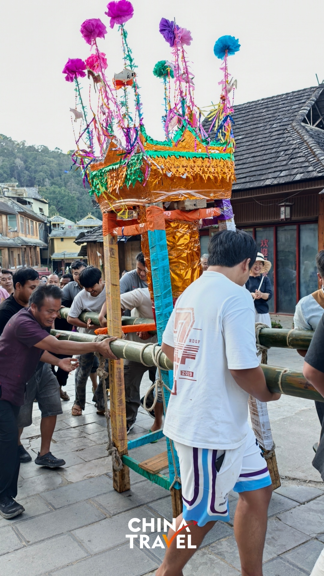 Kaimen Festival on Jingmai Mountain, Yunnan./CGTN