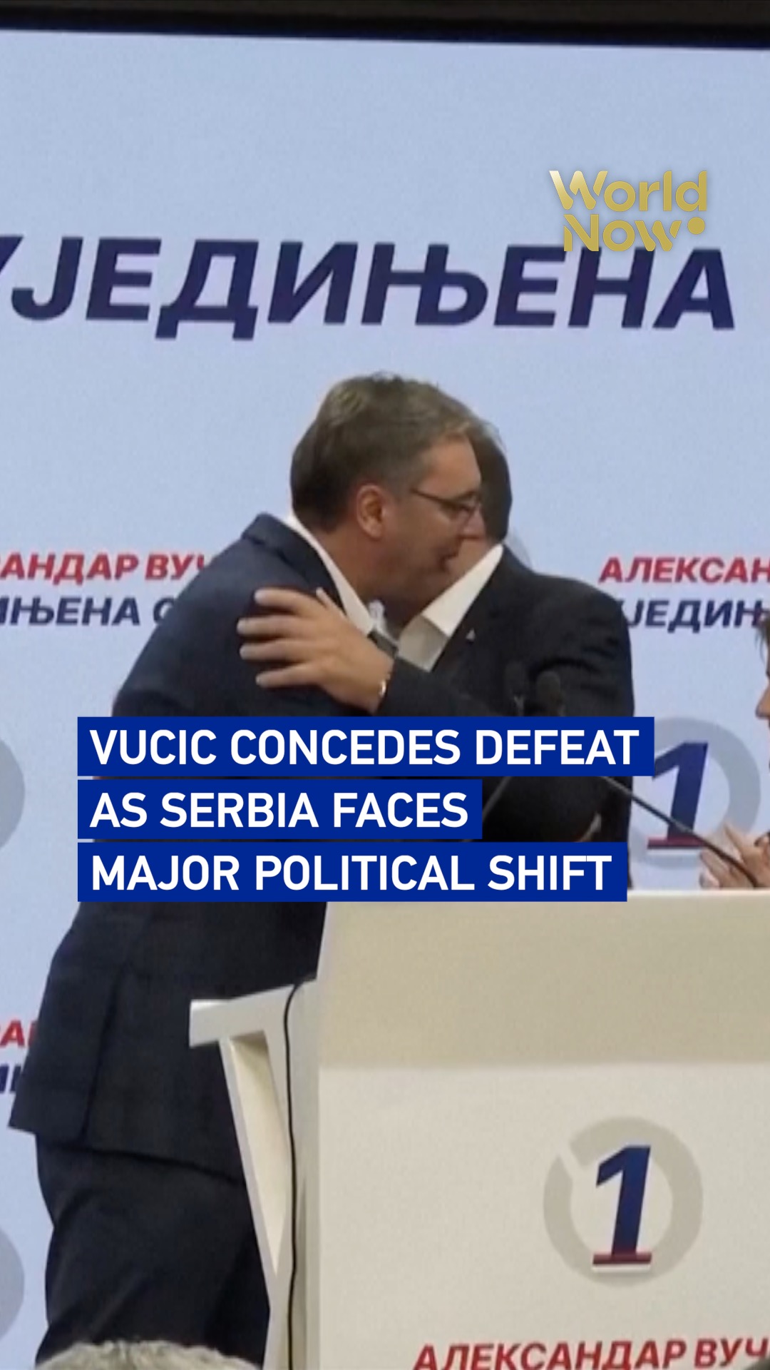 Vucic concedes defeat as Serbia faces major political shift