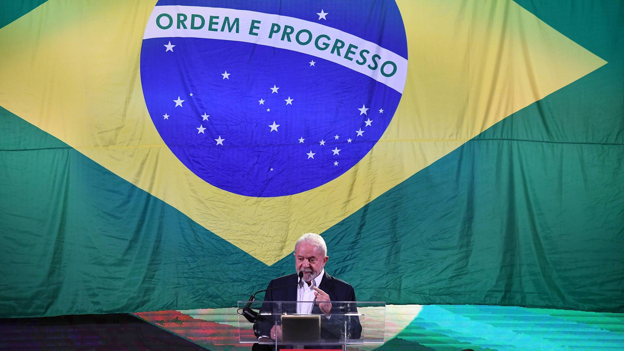 Luiz Inacio Lula da Silva competes in the second round of the presidential elections in Sao Paulo, Brazil, October 25, 2026. /VCG
