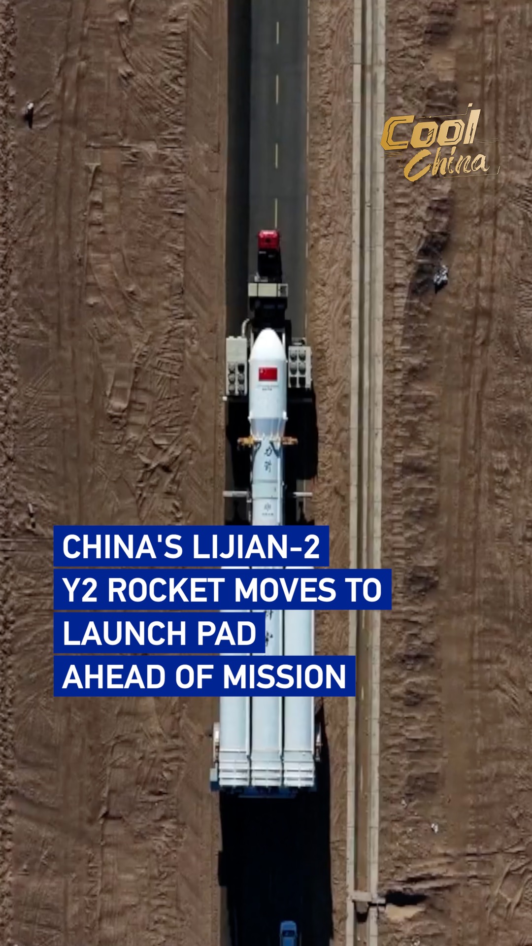 China's Lijian-2 Y2 rocket moves to launch pad ahead of mission