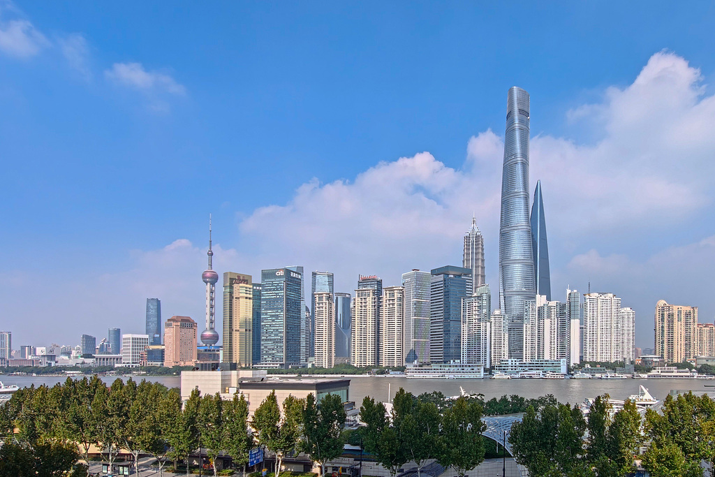 Lujiazui Finance District, Shanghai, China, October 26, 2026. /VCG