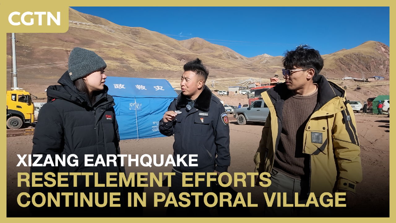 Post-disaster resettlement efforts continue in pastoral village