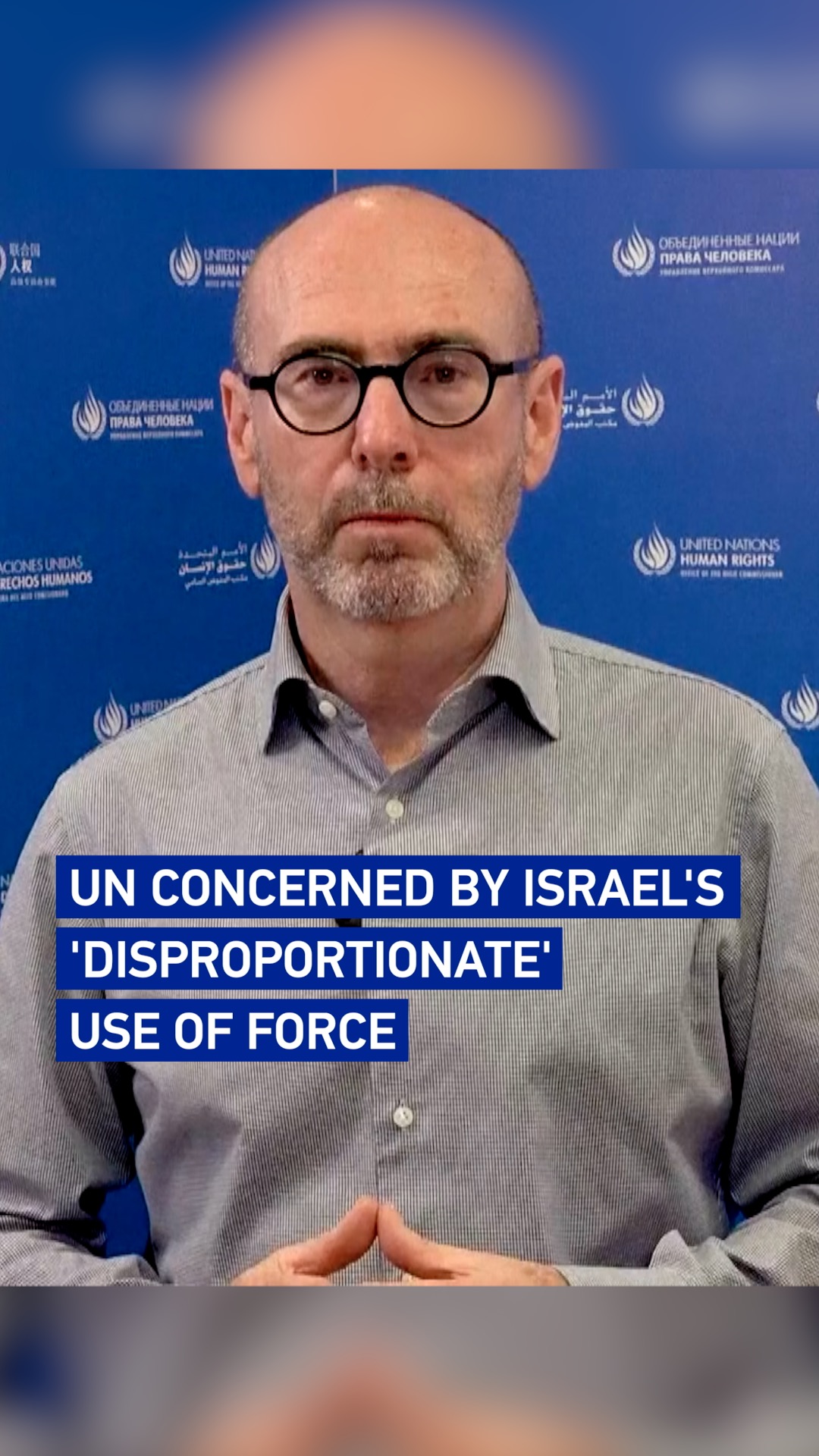UN concerned by Israel's 'disproportionate' use of force in Hebron
