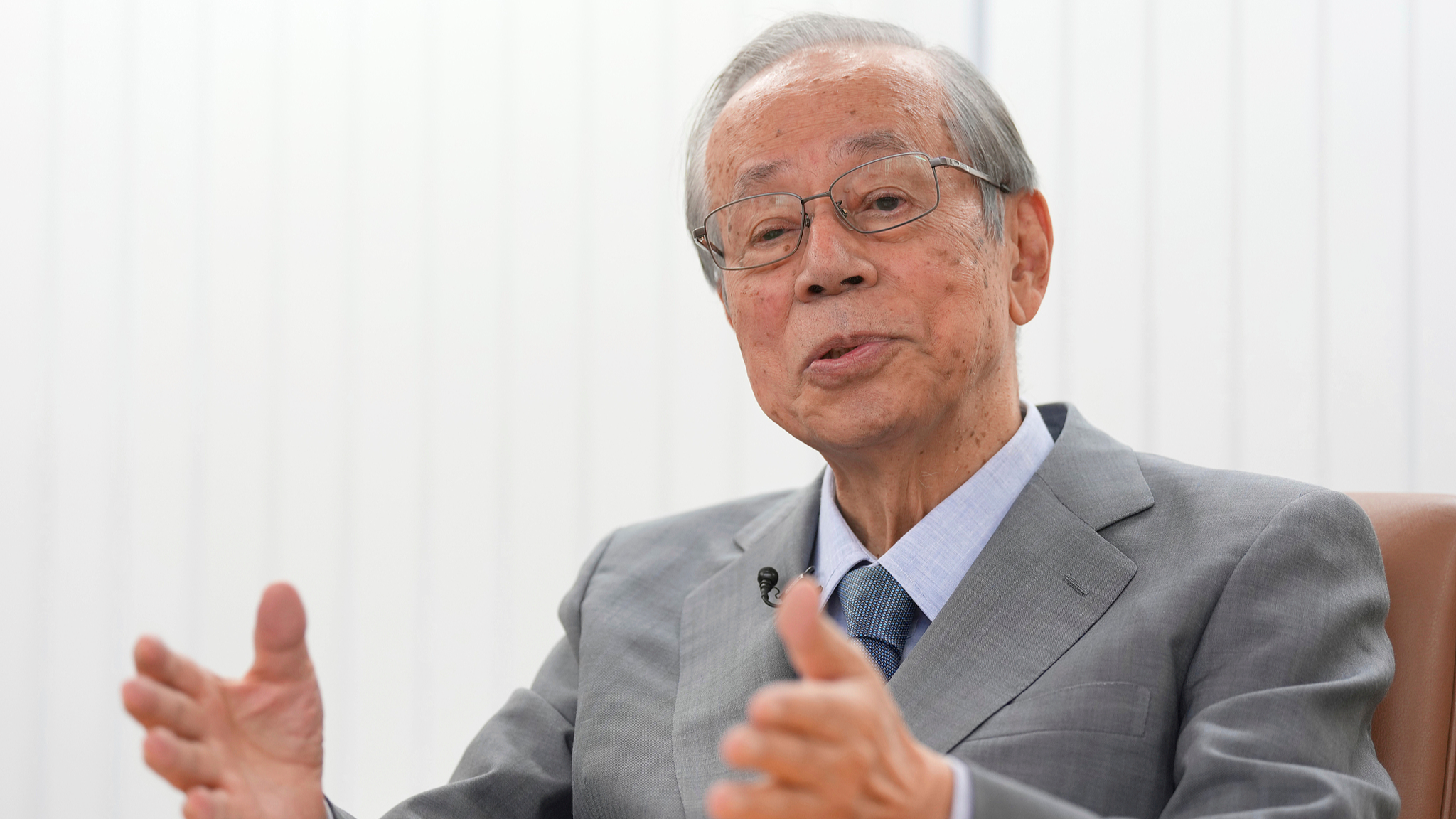 A file photo of former Japanese Prime Minister Yasuo Fukuda. /VCG 