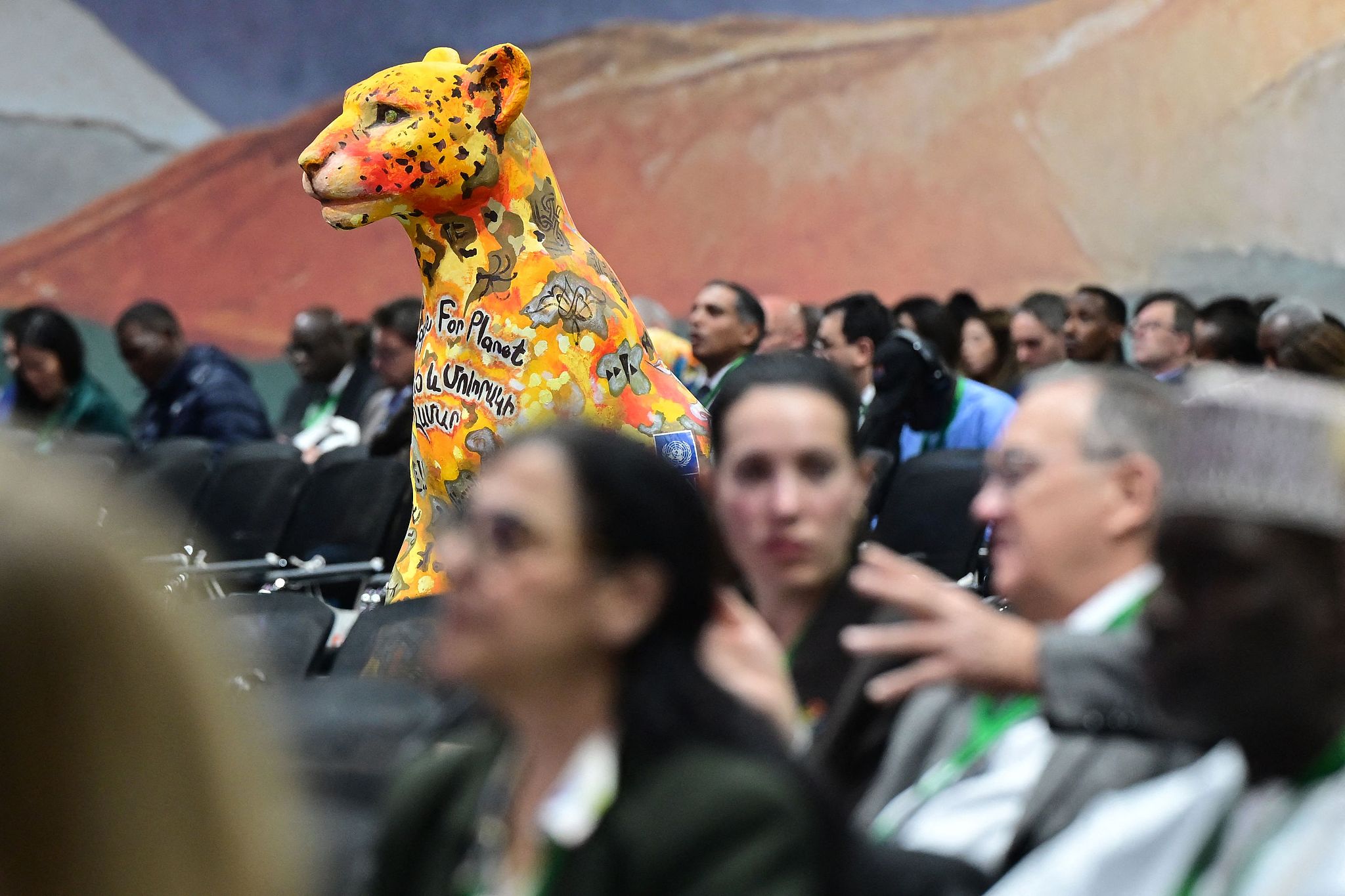 Participants attend the COP 17 to the CBD in Yerevan, Armenia, October 27, 2026. /VCG