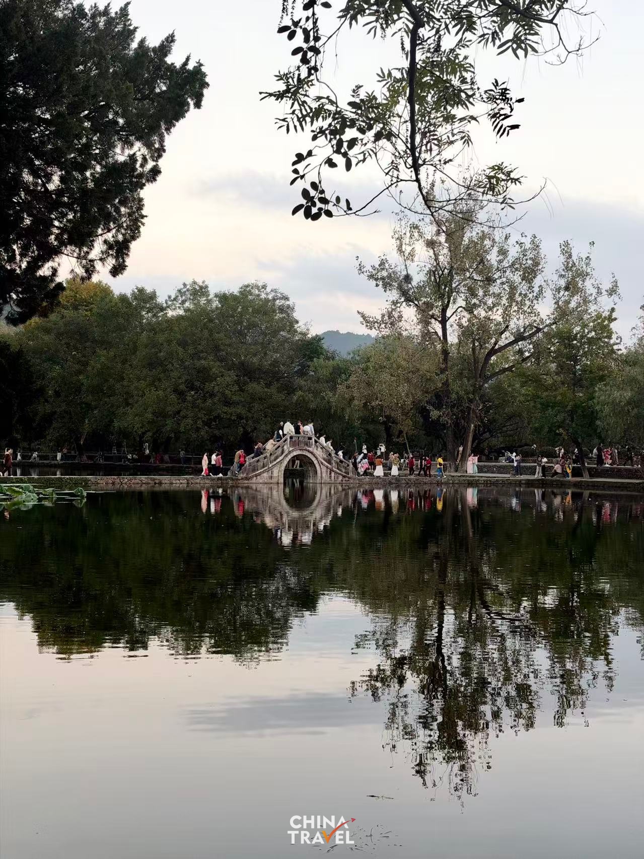 Hongcun Village, Anhui Province, China, Oct, 2026. /CGTN