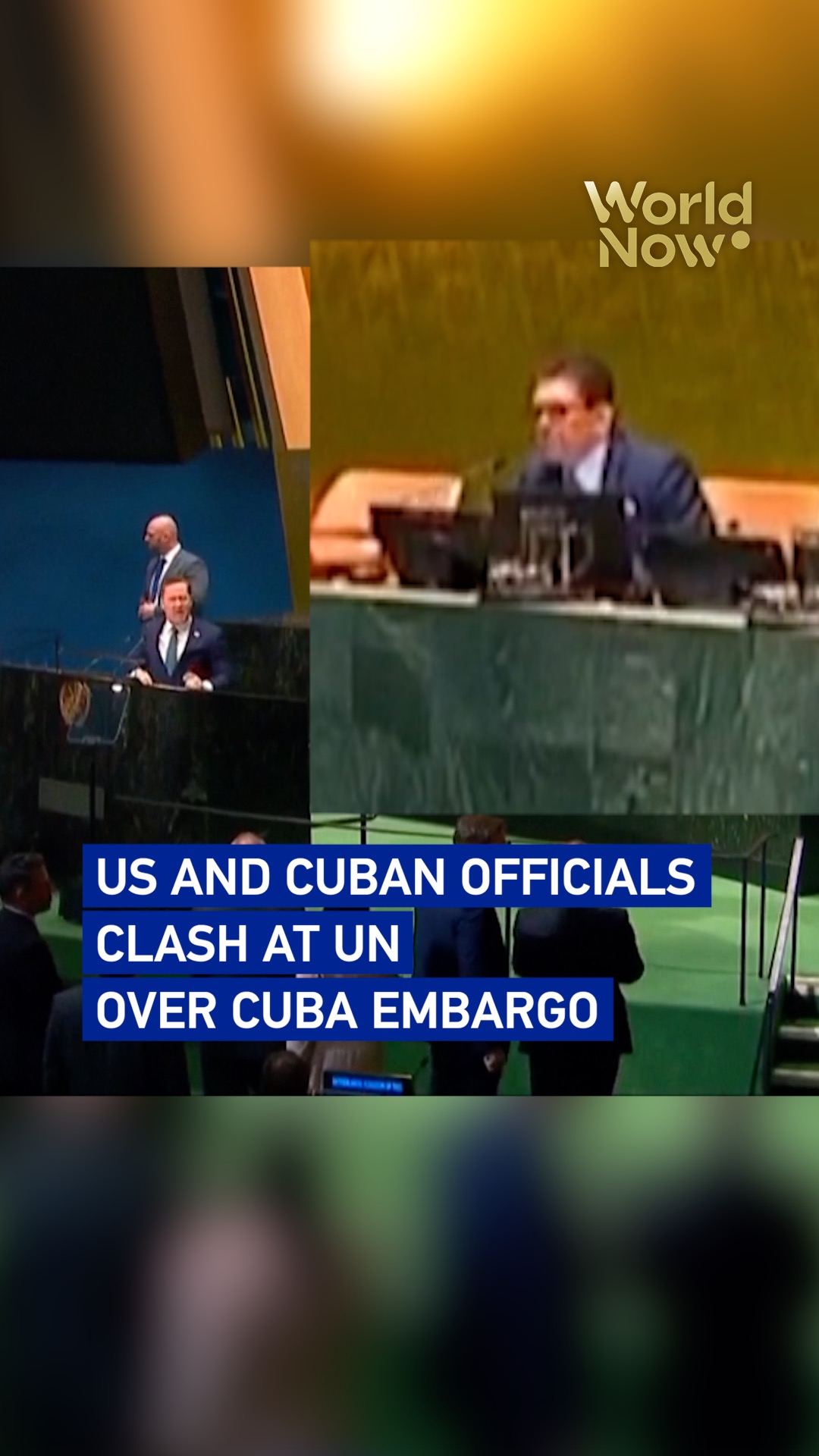 US and Cuban officials clash at UN over Cuba embargo