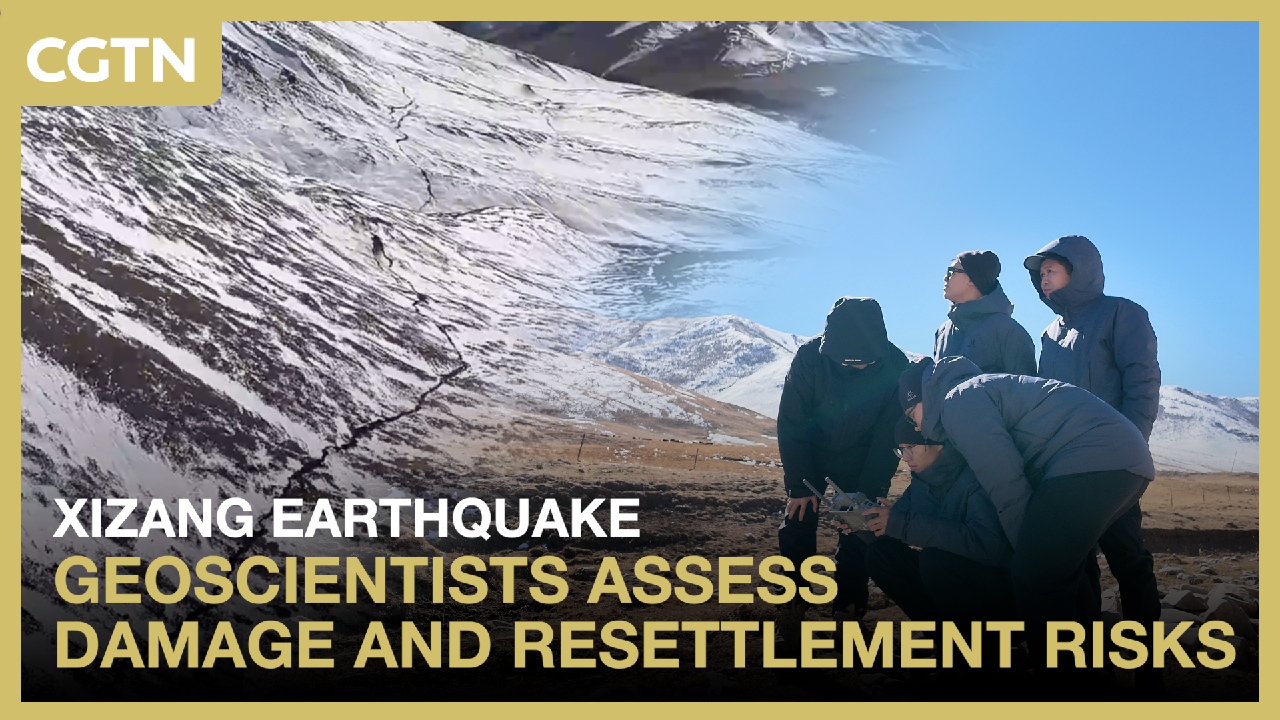 Geoscientists assess earthquake damage in Xizang