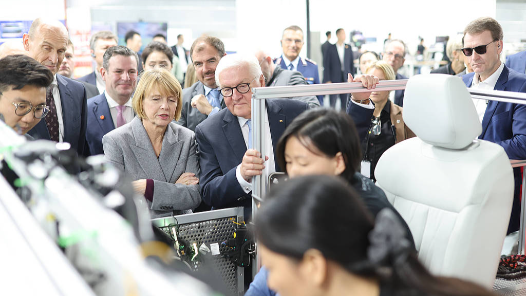 German president highlights China-Germany cooperation in Anhui visit