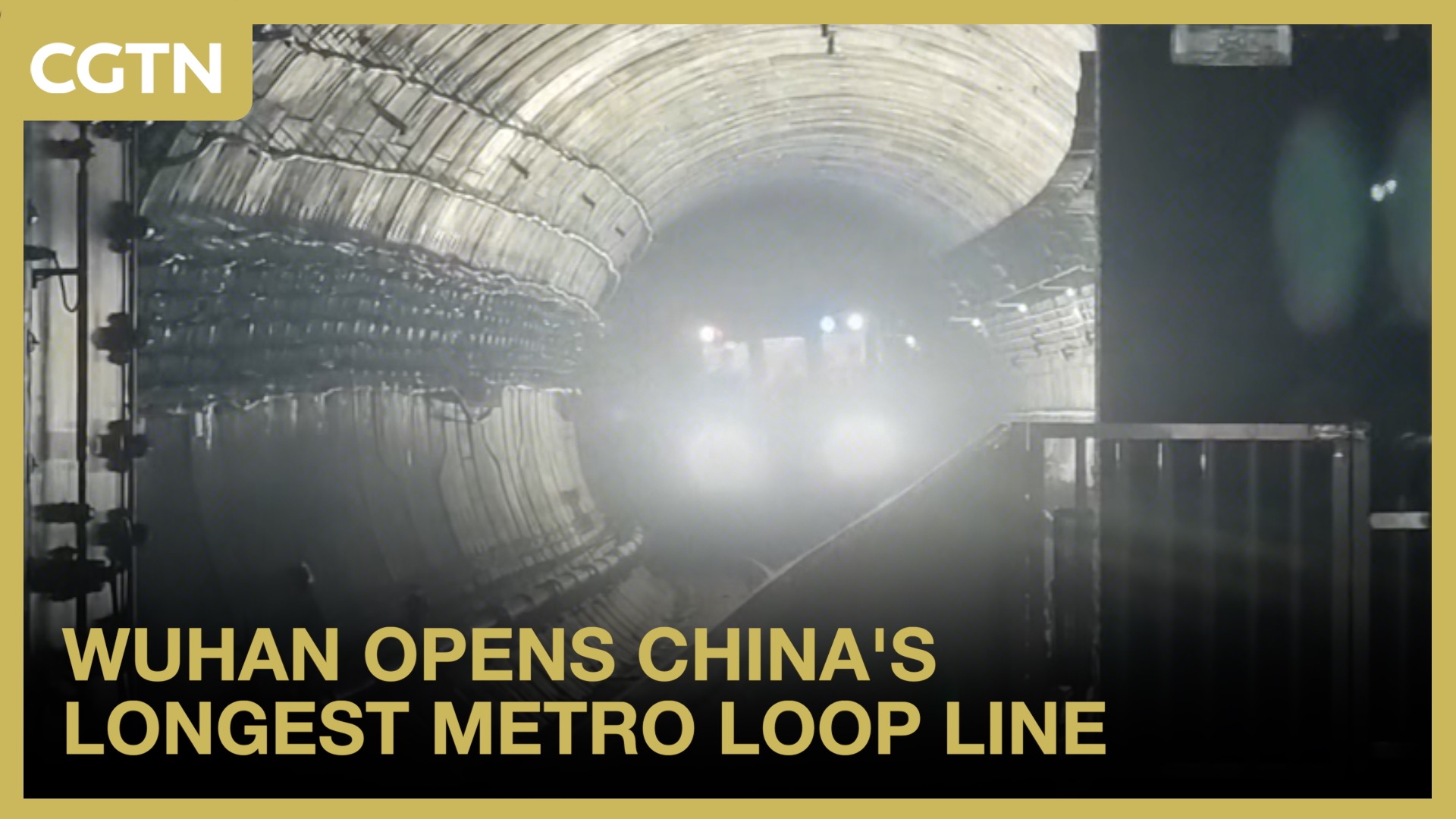 Wuhan opens China's longest metro loop line