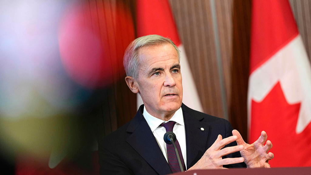File photo of Canadian Prime Minister Mark Carney. /VCG