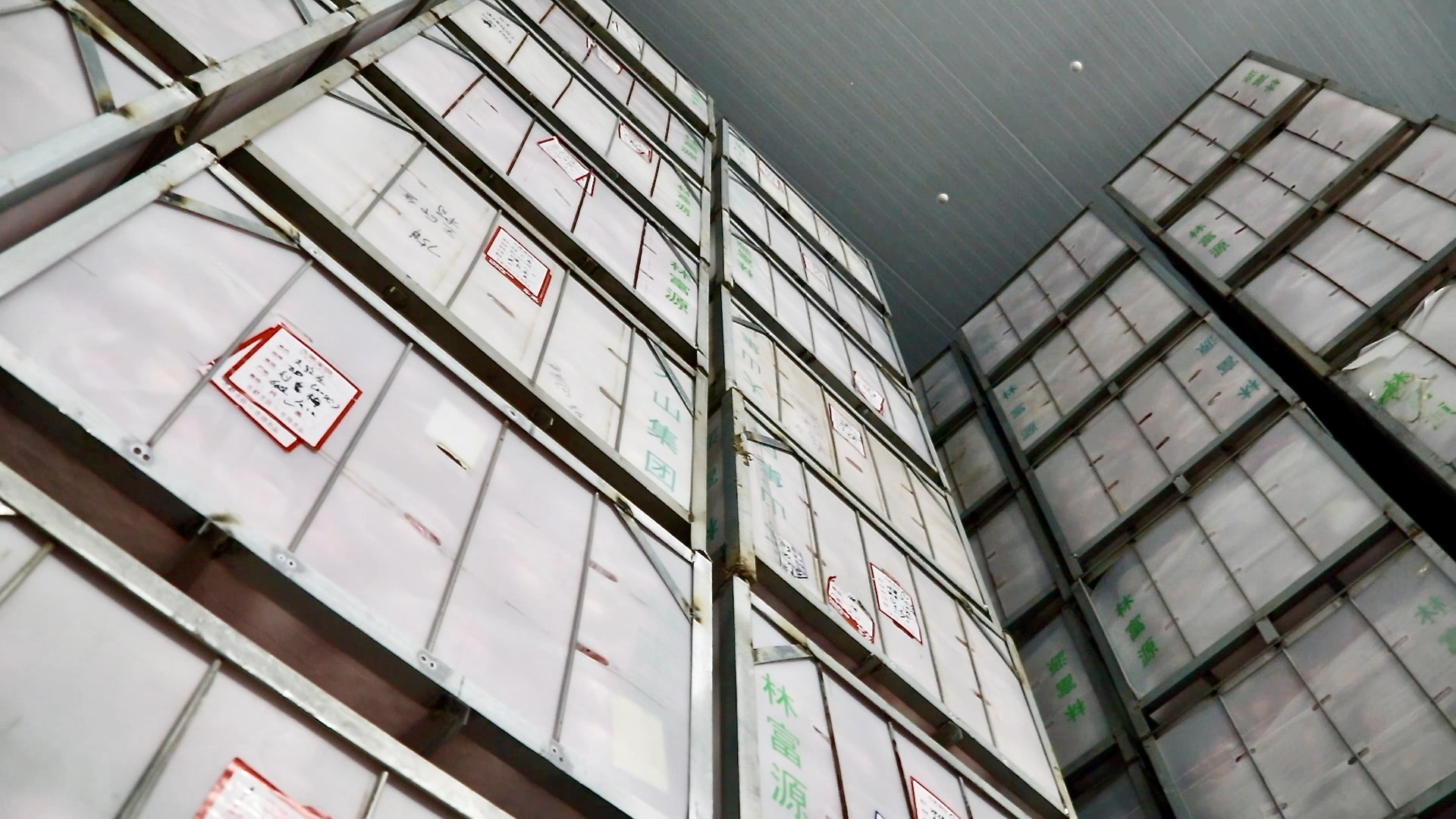 Cold storage of apples in Jixian County, Linfen City, Shanxi Province, northern China, October 25, 2026. / CGTN