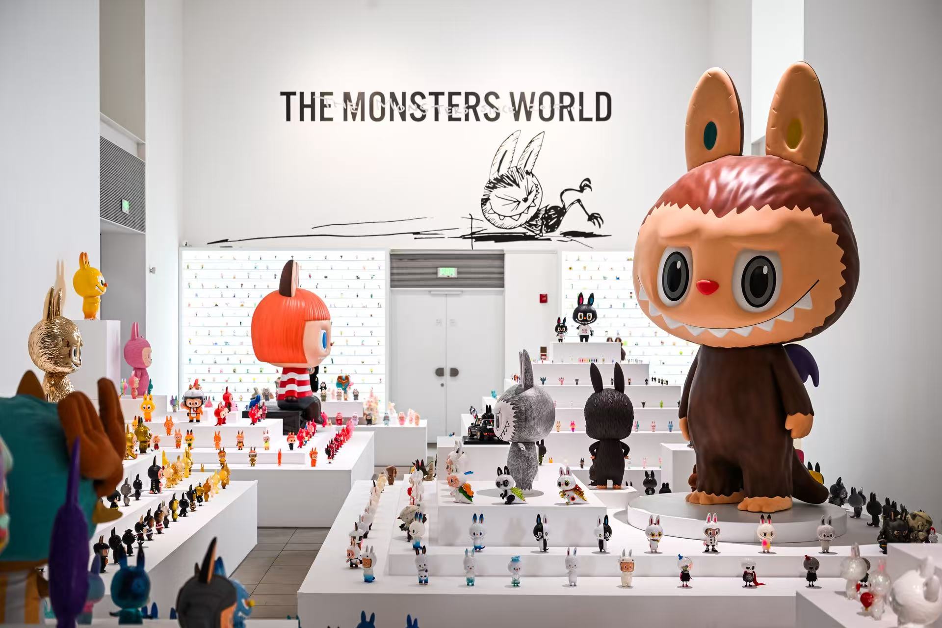 THE MONSTERS' 10th-anniversary exhibition has been attracting fans to Qihao Art Museum in Beijing. /CGTN