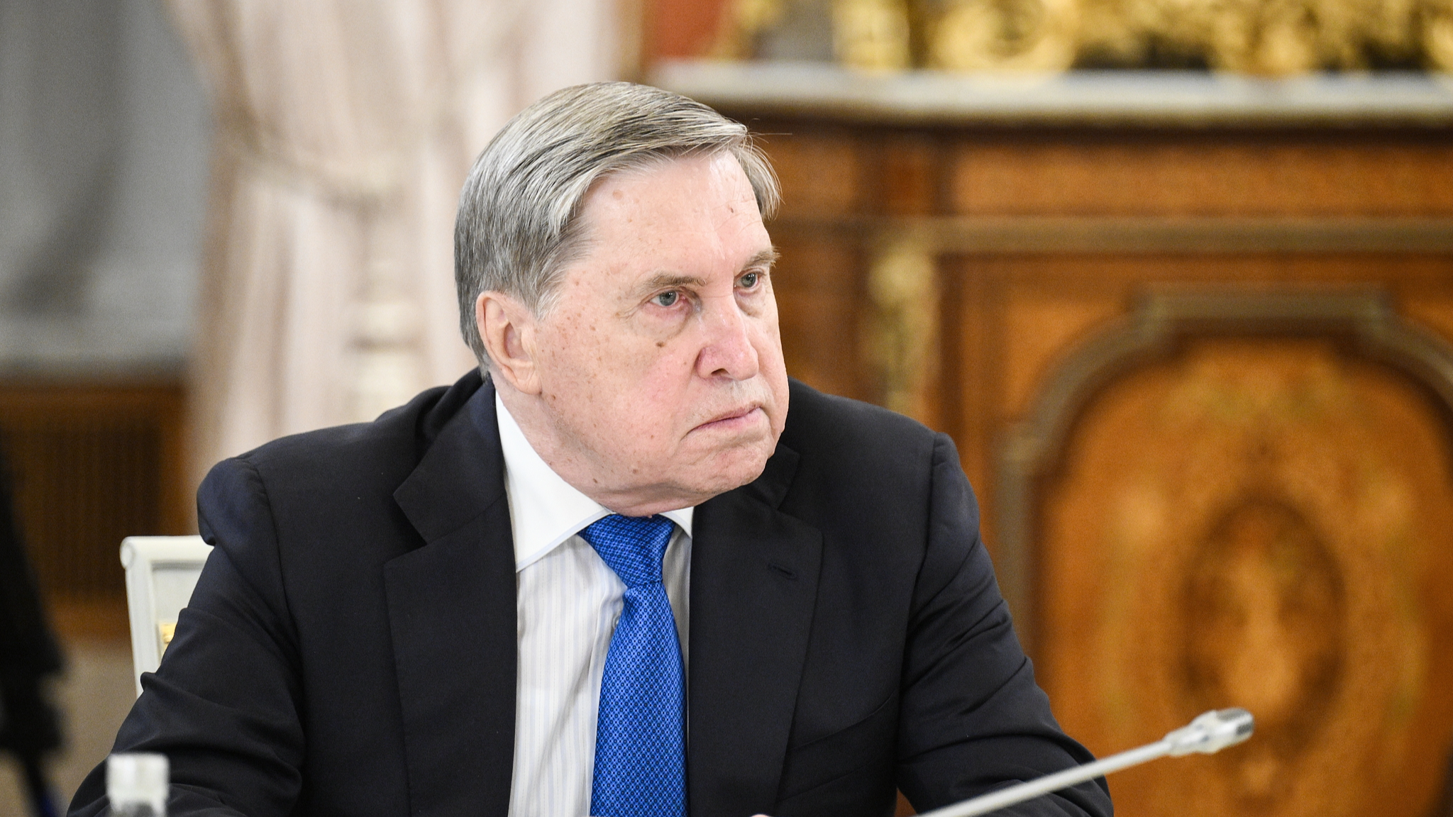 Kremlin aide Yury Ushakov is pictured in Moscow, Russia, October 30, 2026. /VCG