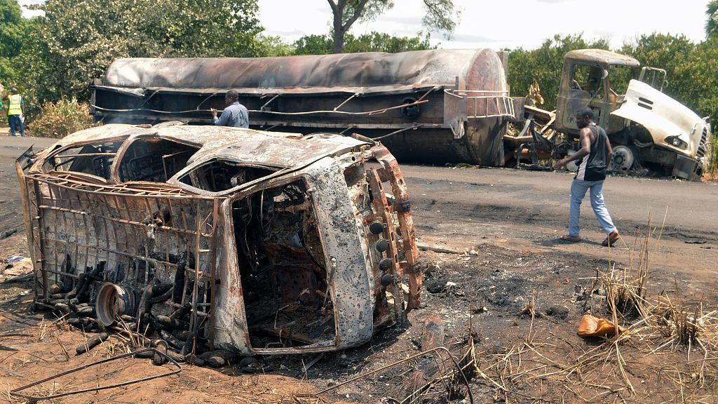 At least 45 killed in fuel tanker explosion in Nigeria CGTN