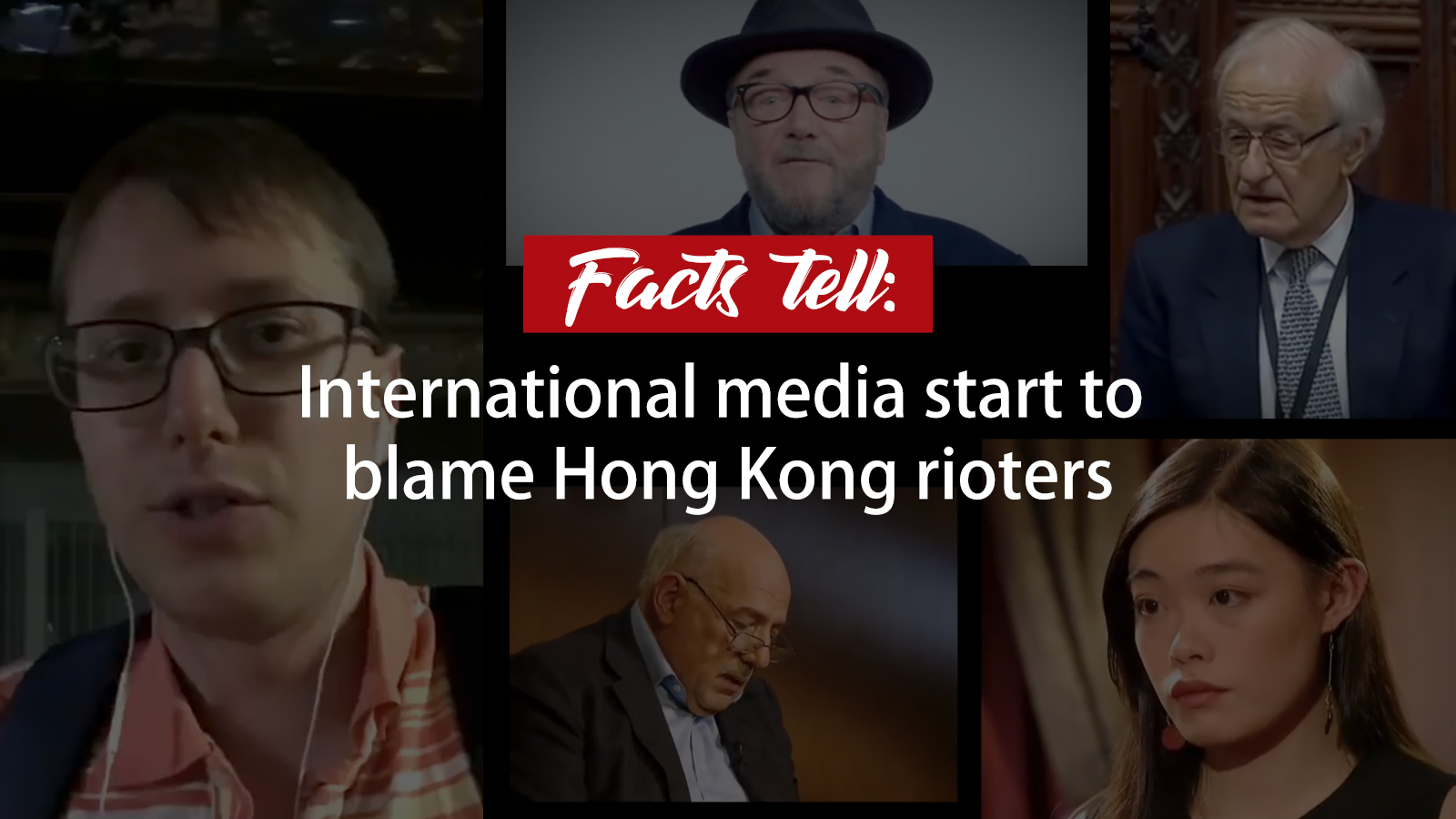 International media start to blame Hong Kong rioters