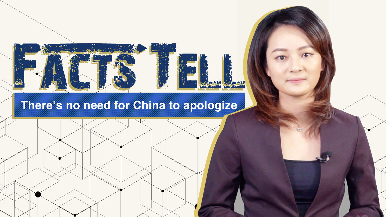 Facts Tell: There's no need for China to apologize