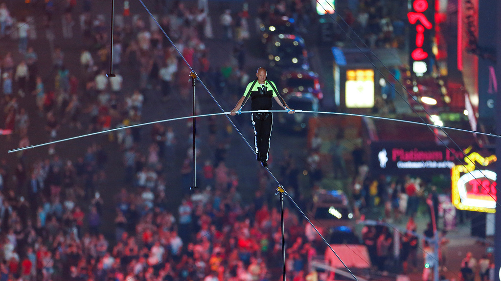 Highlining ник Валленда