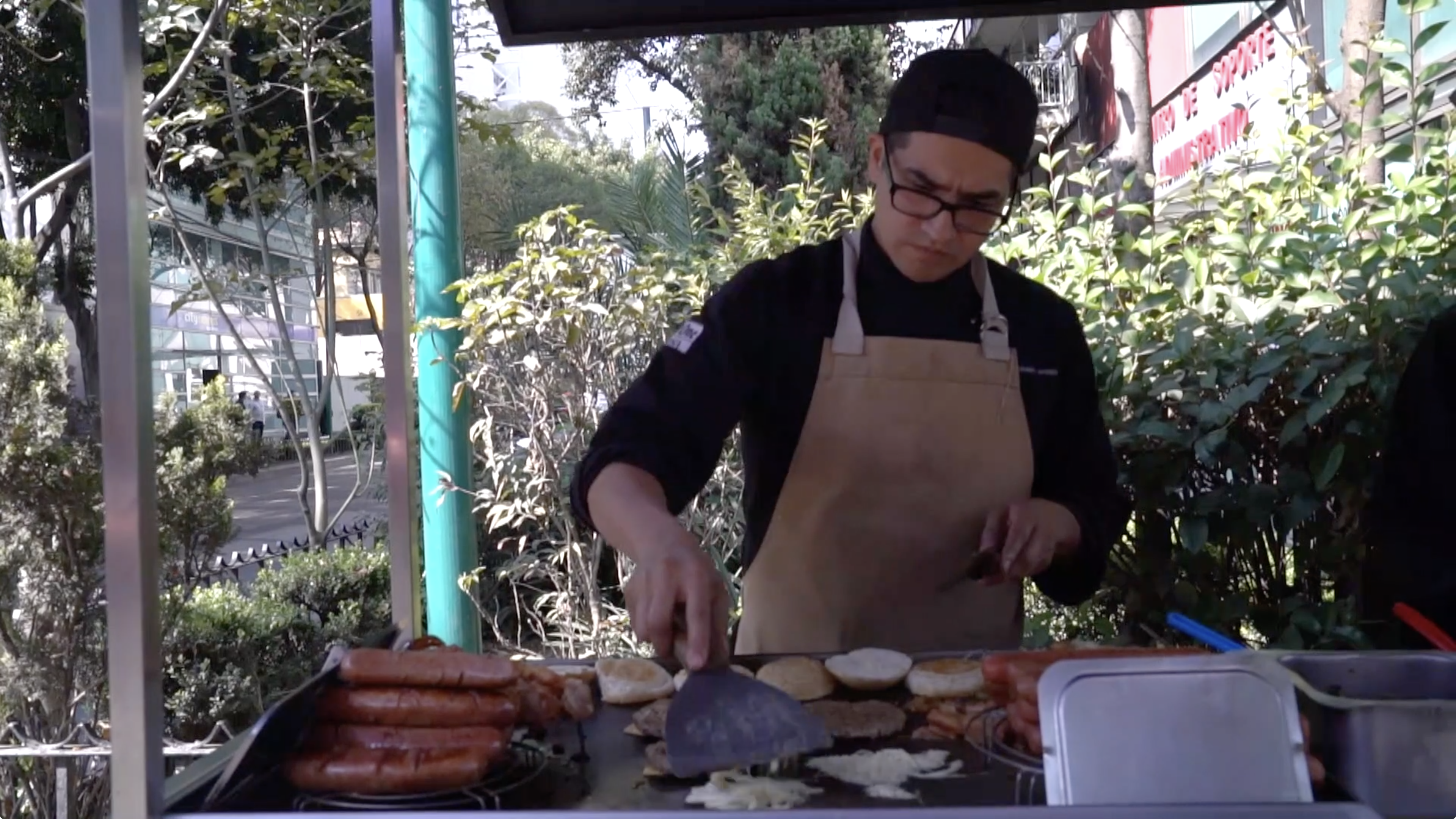 A 'Michelin' stall on a Mexican street
