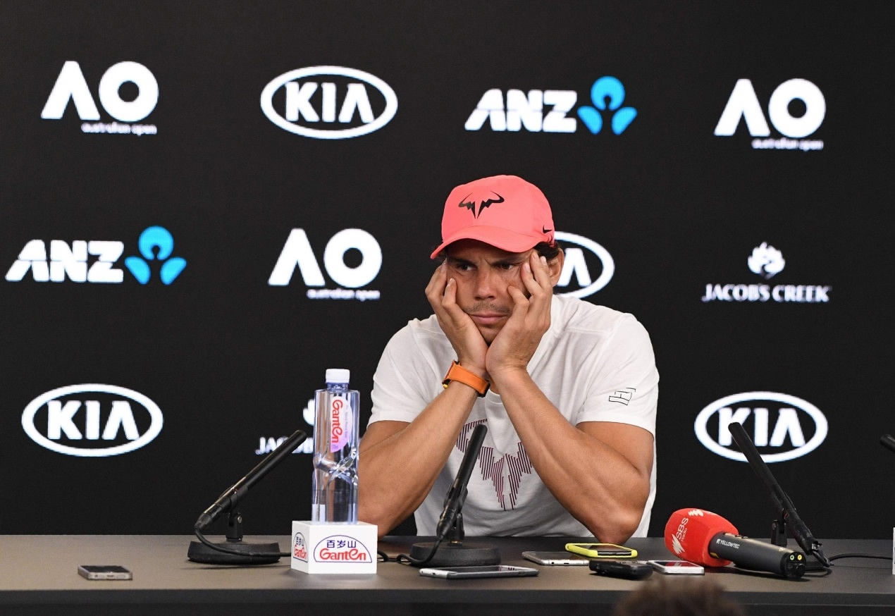 Nadal retires in 5th set of Australian Open quarterfinal