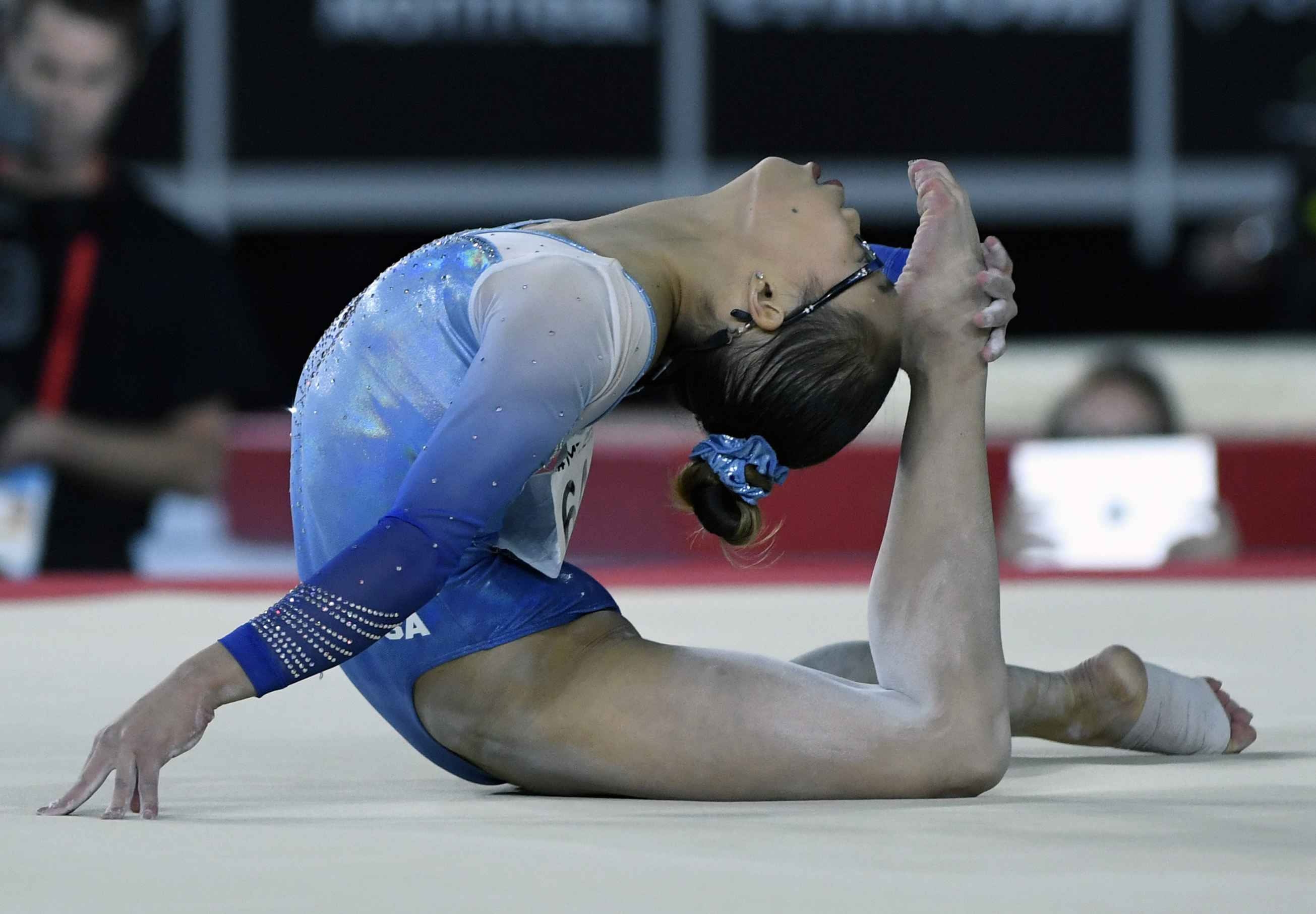 American Hurd Wins All Around Title At Gymnastics Worlds Cgtn