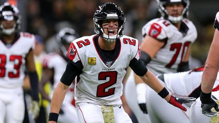 Falcons stun first-place Saints, 26-9 AP