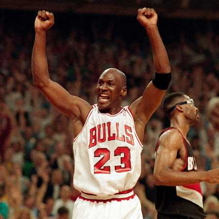 1992 Chicago Bulls Back to Back World Champs United Center