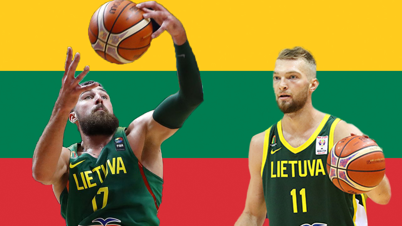 'Twin towers' will lead Lithuania for victory at Basketball World Cup