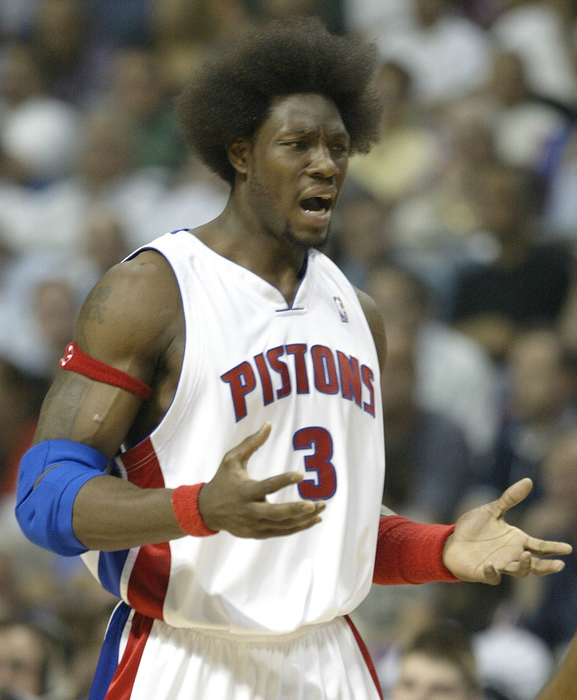 Cleveland Cavaliers' Ben Wallace poses at the team's media day
