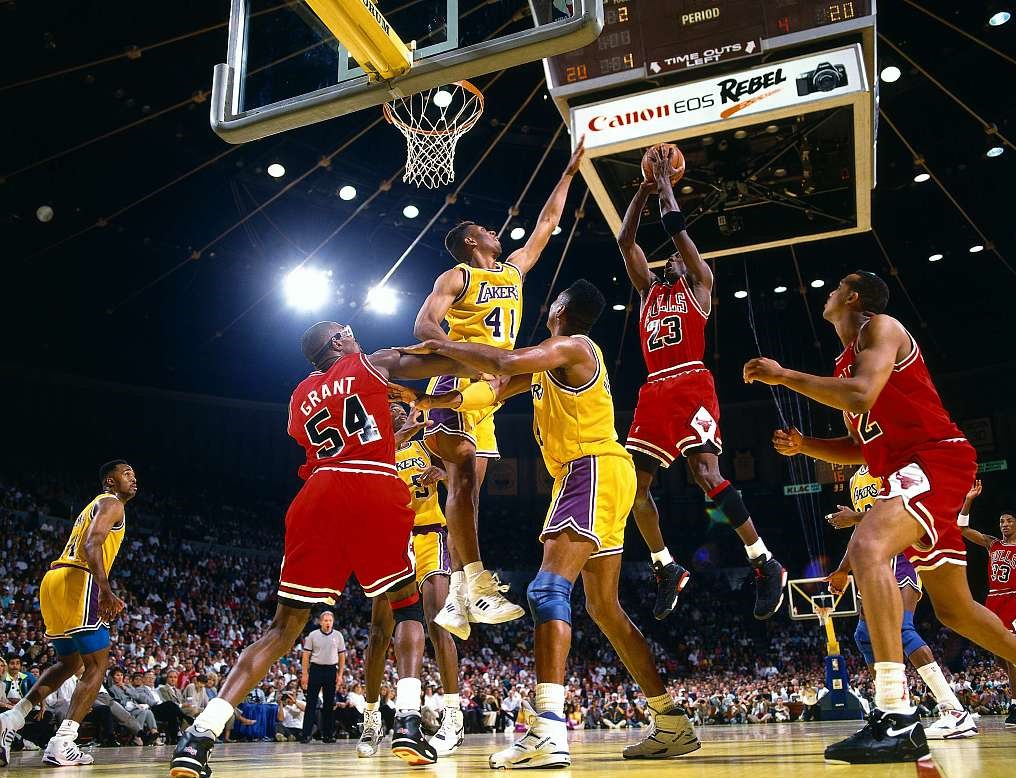 six NBA championships: 1991, MJ vs. MJ 