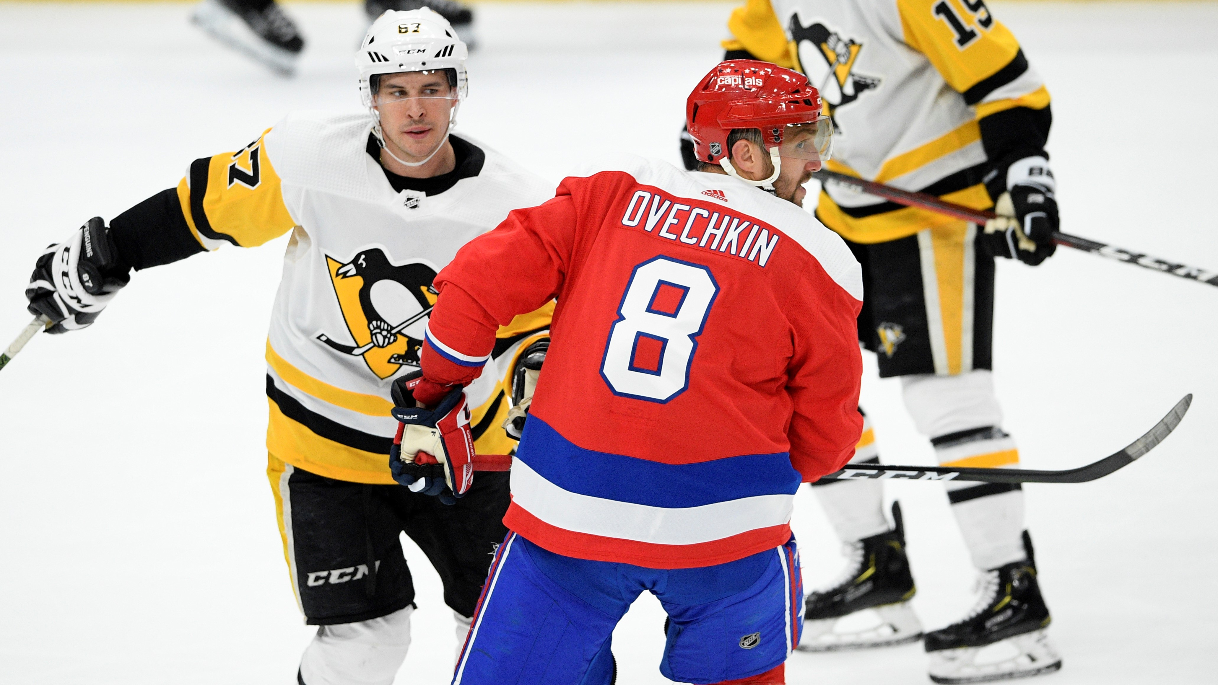 NHL Washington Capitals Alexander Ovechkin Assist. Capt. #8 Jersey