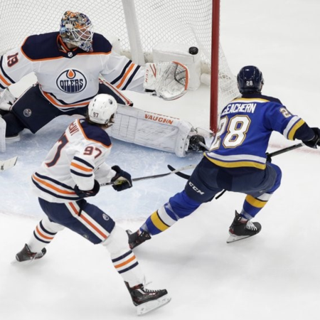 Jake Allen makes 35 saves, Blues beat Oilers 2-1 - CGTN